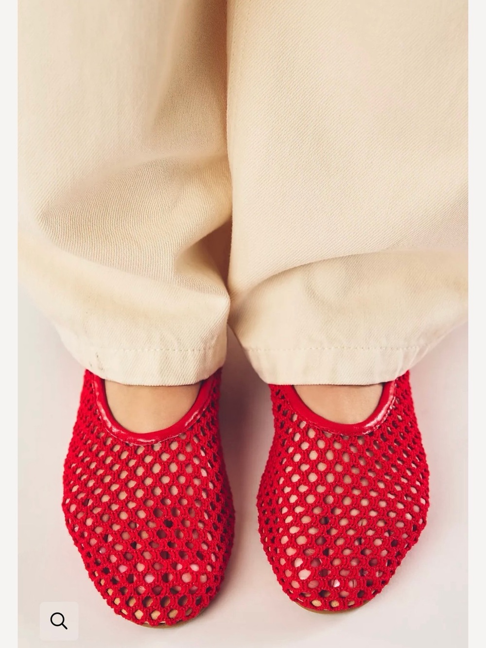 Coconuts by Matisse women Bright Red Mesh Slip-On Flats - Unexpected red theory